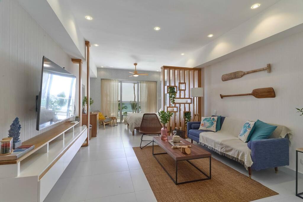 Aquarella Sunset Caribbean Beachfront Gataway Apartment ฆวนโดลีโอ ภายนอก รูปภาพ