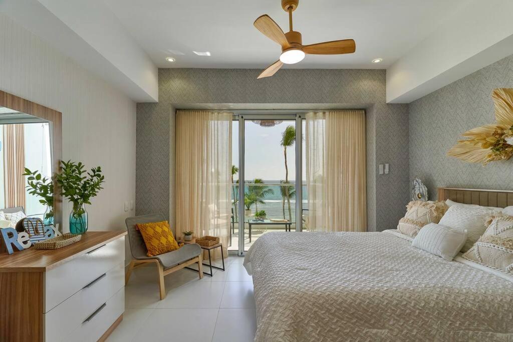 Aquarella Sunset Caribbean Beachfront Gataway Apartment ฆวนโดลีโอ ภายนอก รูปภาพ